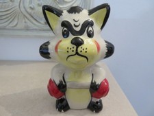 *RARE* LORNA BAILEY ARNIE THE BOXER CAT FIGURE 5 INCHES TALL *EXCELLENT*