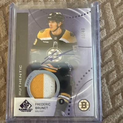 25-26 SP Game Used Authentic Rookies Frederic Brunet Patch Auto /49 AR-FB