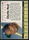 1961 Post Cereal Baseball Hand Cut Charlie Neal #157 PSA 3