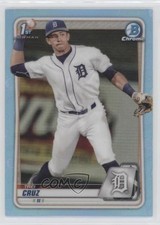 2020 Bowman Draft Chrome Sky Blue Refractor Trei Cruz #BD-11 0f9i
