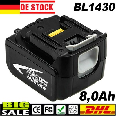 14,4V 8,0Ah Akku for Aeboren BL1430B Li-ion BL1415N BL1440B BL1450 194066 NEU
