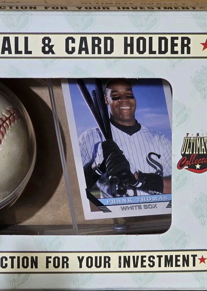 Frank Thomas Autographed Official Rawlings Baseball With Display & Card Holder - Image 4 of 4