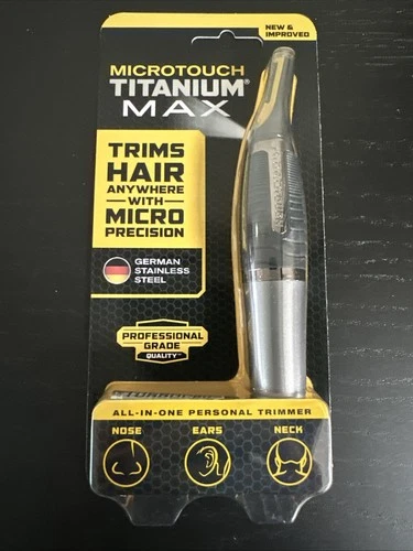 Microtouch Titatnium Max All-In-One Personal Mirco Precision Trimmer [NEW]