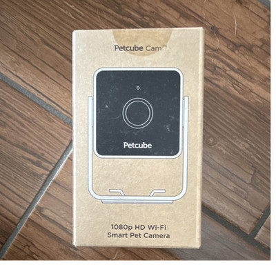 Petcube 1080p HD Smart Pet Camera Night Vision 8x Zoom 2-Way Audio Alerts