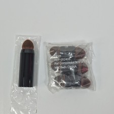 CHANEL Les Beiges Mini Kabuki Makeup Brush  6 Replacement Tips Travel Size