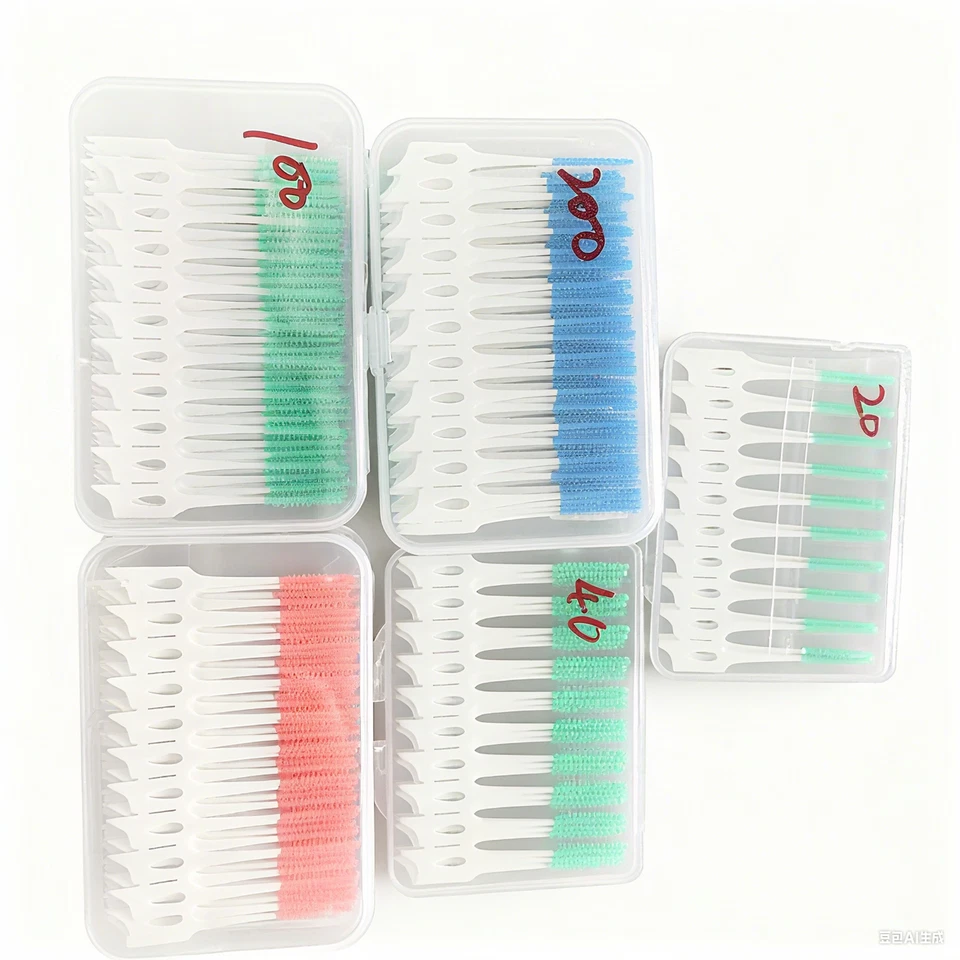 Premium Interdental Brushes  Dental Floss  Toothpick - Deep Clean Dental Hygiene - Image 2 of 4