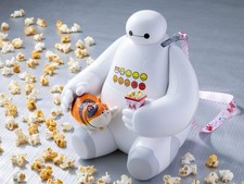 Japón Tokio Disney Resort Baymax Mochi Palomitas Cubo Happy Ride BALALALALALALA