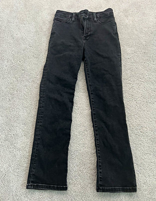 Good American Women's Black Dark Wash