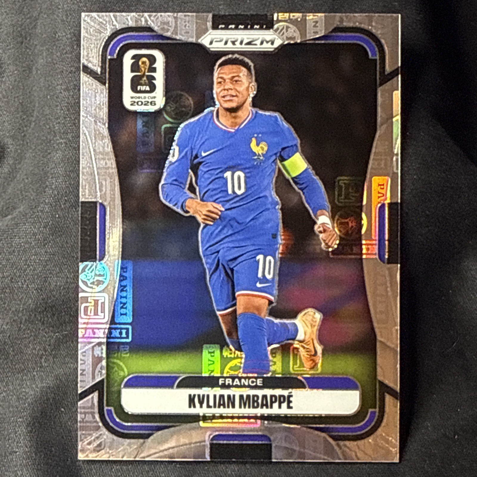2026 Panini Prizm FIFA World Cup Kylian Mbappe Logo #d 13 /61 France Free Ship