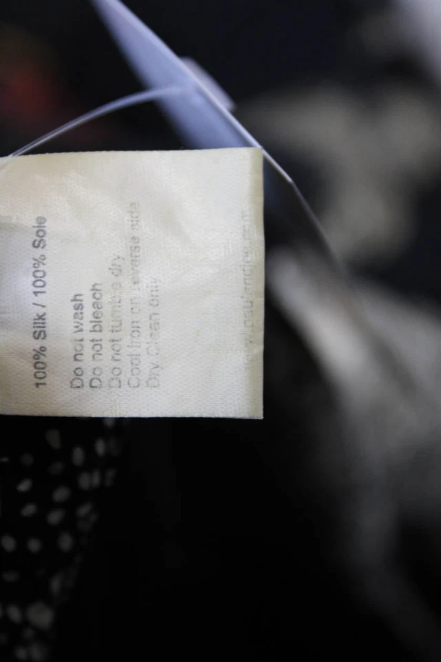 Vestido Pullover Paul & Joe Mujer Seda Cuello Redondo Hasta la Rodilla Negro Beige Talla 42 Foto 4 de 4