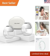Luxurious Electric Breast Pump - Ergonomic Fit with 3 Modes  All-in-One Kit