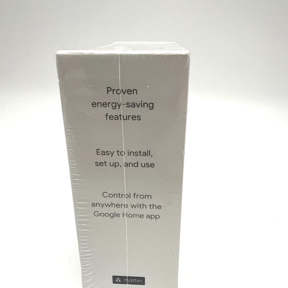 Google Nest Thermostat Model G4CVZ Color Snow Sealed - Image 4 of 4