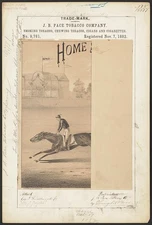 J. B. Pace Tobacco Company Home Stretch brand Smoking Tobacco, Chewing Tobacco,