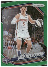 2025 Panini Prizm WNBA #128 Jade Melbourne Green Prizms