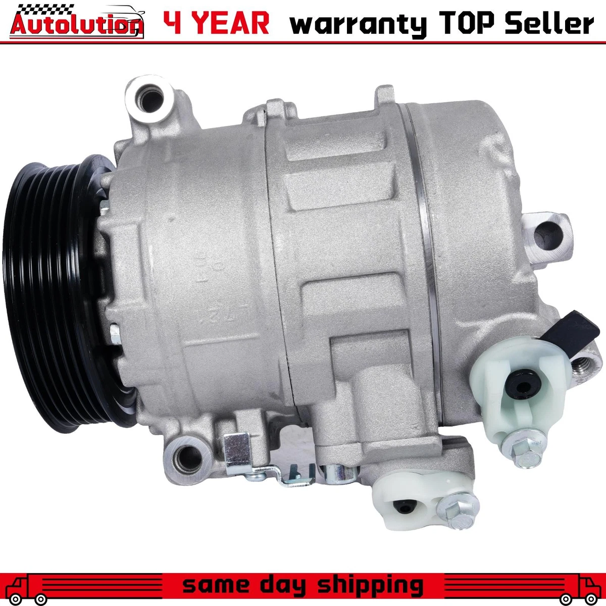Fits BMW 330i 328xi 325i 325i M3 M6 Z4 2.5L 3.0L A/C Compressor W/Clutch