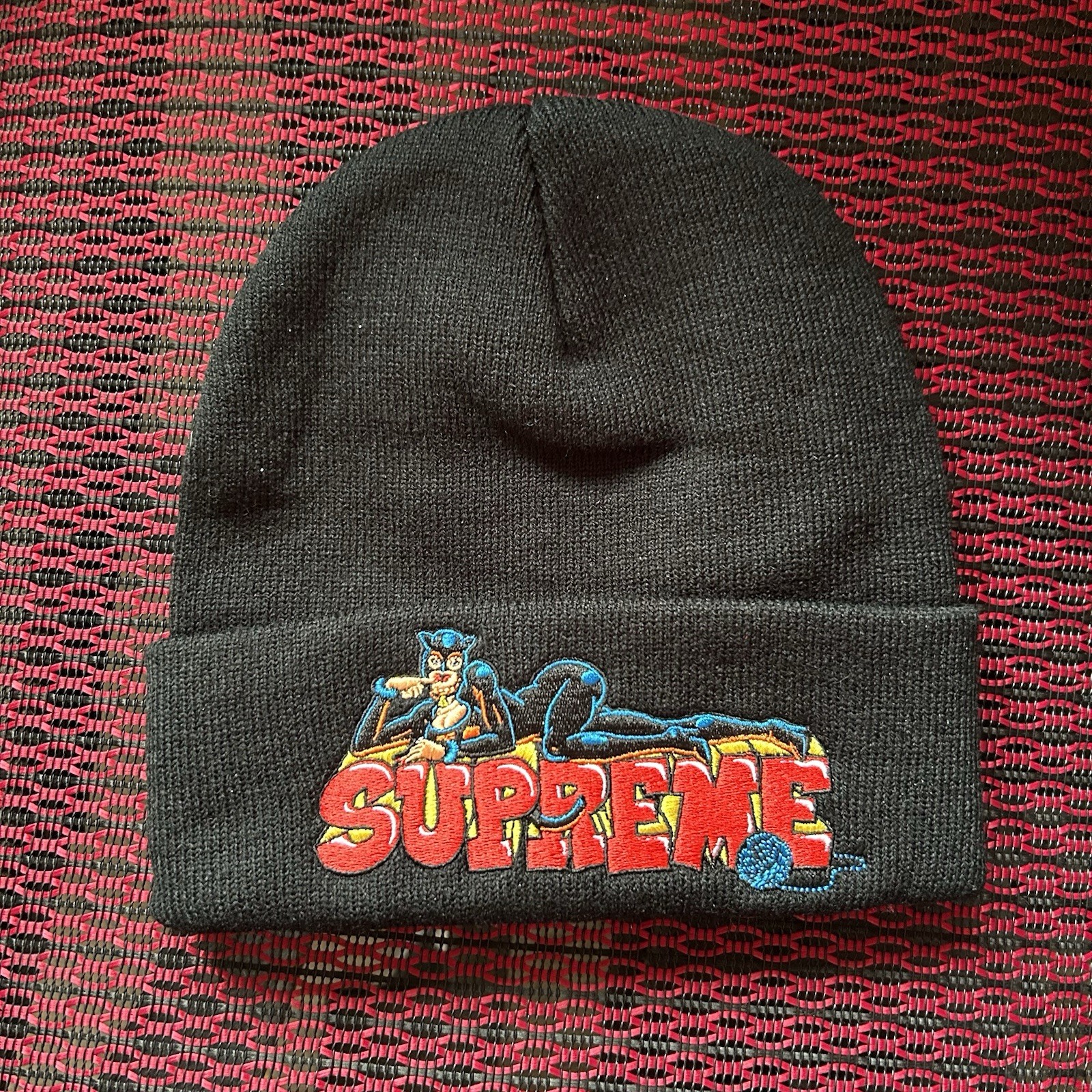 Supreme Authentic Catwoman Beanie (Black)