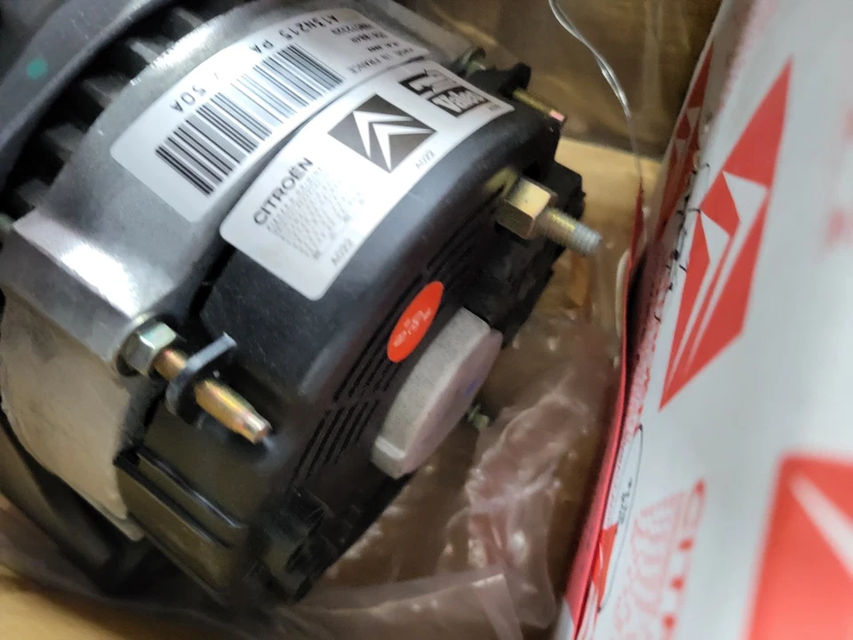 GENUINE NEW CITROEN AX BX C15 PEUGEOT 205 309 ALTERNATOR 5705JN - Image 2 of 3