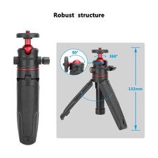 CAMVATE Portable Tripod w/Adjustable Height Range  Ball Head fr Camera  Phone