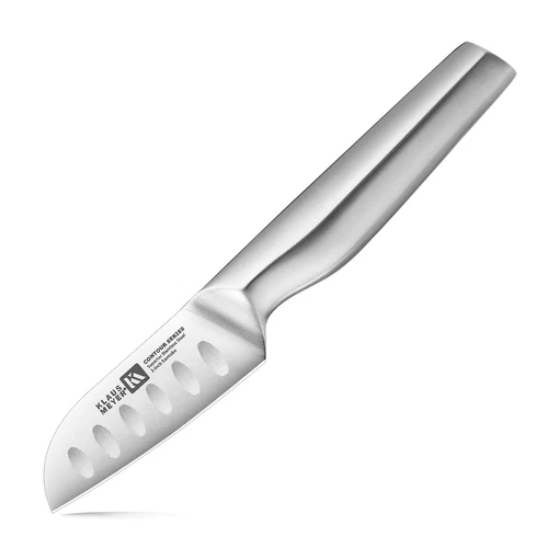 Klaus Meyer Contour Finest high carbon steel 3 inch Santoku Kitchen Chef Knife