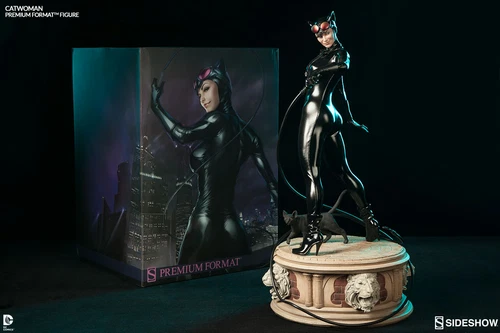 SIDESHOW BATMAN RETURNS CATWOMAN 1/4 PREMIUM FORMAT STATUE #856 / 2000 PC - NEW