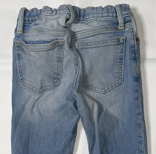 Preowned- Old Navy Distressed Skinny Stretch Fit Demin Jeans Boys (Size 7) - Picture 7 of 8