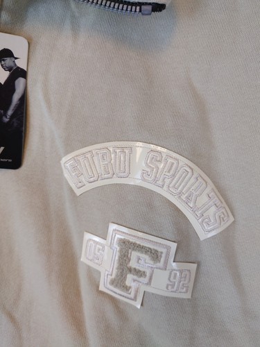 Felpa Pullover Uomo VINTAGE NUOVA CON ETICHETTE FUBU Sport 1/4 Quarto Zip Taglia XXL 2XL - Foto 5 di 17