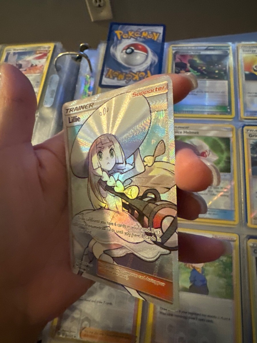 Lillie 147/149 Sun & Moon Holo Full Art Trainer Ultra Rare Pokemon