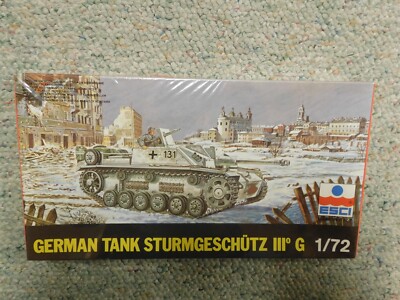 Esci  1/72  Box #8005 German Tank Sturmgeschutz III G MIB shrink wrapped Lot 1