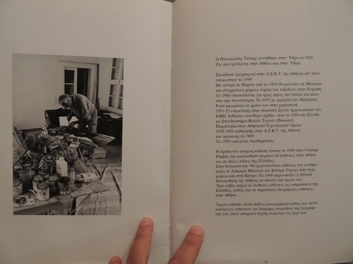 Collectible book with photos paintings of P. Tetsis Ermoupolia 2002 Greece - Picture 8 of 9