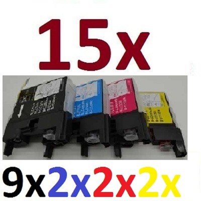 10x Cartucce Stampante Inchiostri Per MFC-J6510DW Sostituite - Foto 13