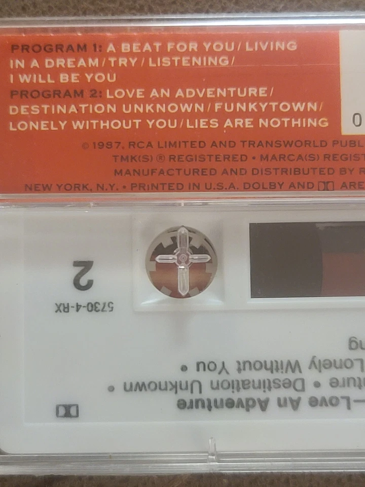 Love an Adventure by Pseudo Echo (Cassette, 1987, RCA) NEW SEALED - Image 4 of 4