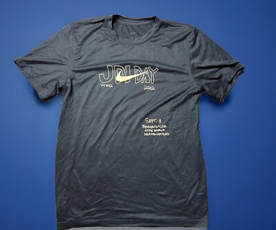 2022 Travis Scott Nike Just Do It Day JDI Maxims Cactus Jack Concert Med Shirt
