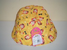 The Wiggles EMMA Bucket Sun Hat Cap Kids Size 4-6x