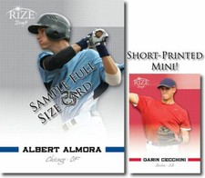 GARIN CECCHINI 2012 Rize MINI Rookie RED Paragon RC #/10