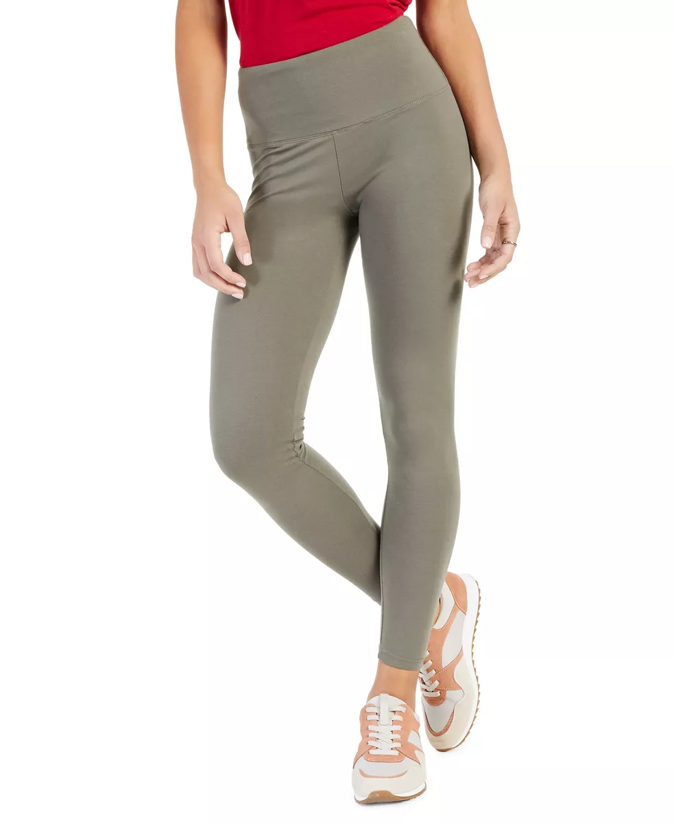 Style & Co Women's Yoga Leggings (XX-Large, Olive Green)