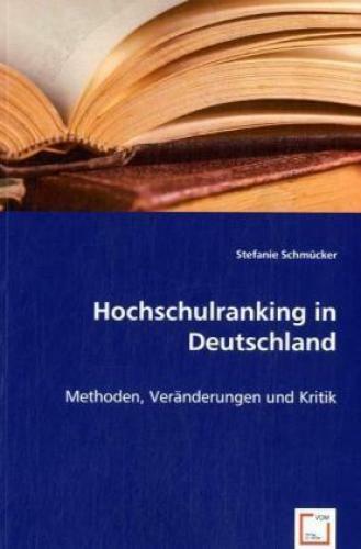 Thumbnail - Hochschulranking In Deutschland Methoden, Veränderungen Und Kritik
