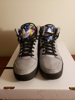 Mens Adidas EVM 004001 Art G99515 Size 12 High Top Grey  display picture 2