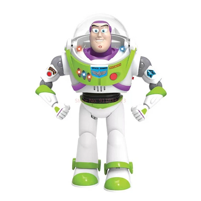 Disney Pixar Toy Story 4 Buzz Lightyear Talking LED Light Up Action Figures Toy - Image 4 of 4