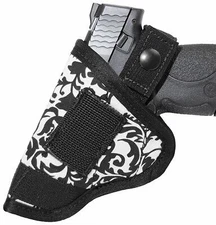 Crossfire Elite Pulse Low Profile Women's Holster, Inside or Outside Waist Band,