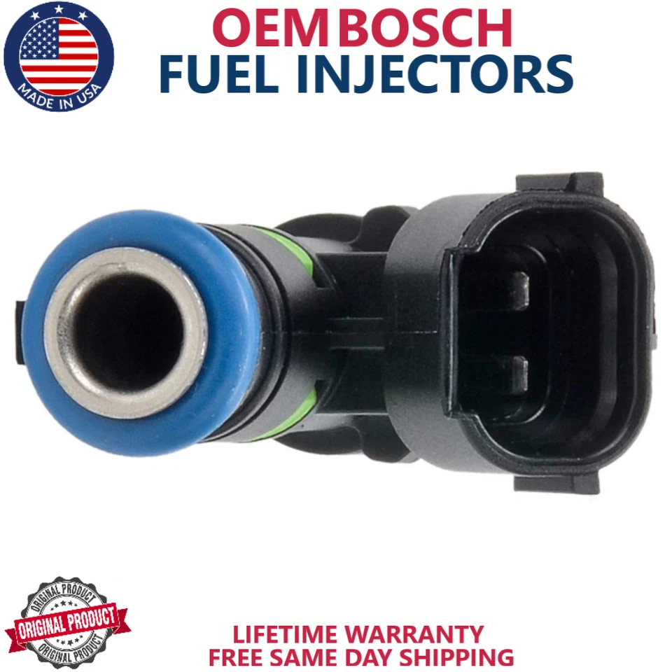 x6 OEM BOSCH Mejor actualización INYECTORES DE COMBUSTIBLE para 03-09 Nissan Máxima, Quest, Altima Foto 3 de 4