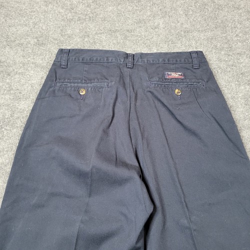 Polo Ralph Lauren Pants Boys 18 Blue Chino Flat Front Straight 29x30 Casual Kids - Picture 8 of 11