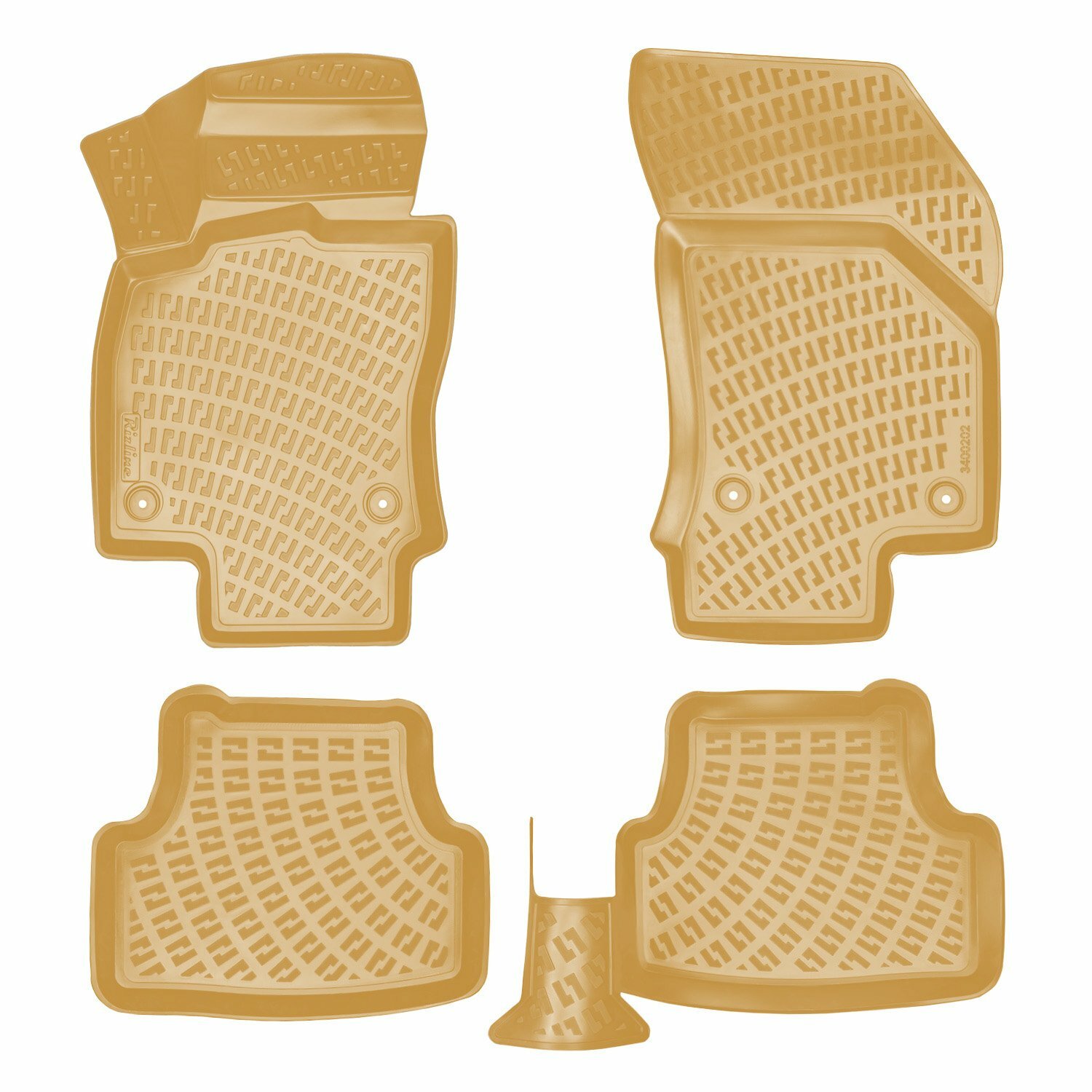 Custom Molded Rubber Floor Mat for Seat Arona 2017Up (Beige) eBay