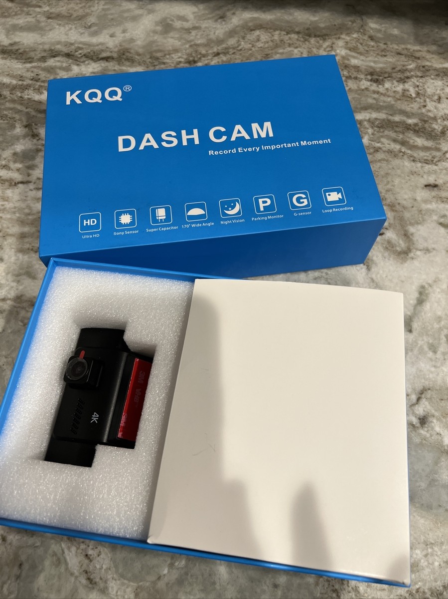 💐KQQ 4K Dash Cam HD Front & Rear Camera Night Vision Ultra HD