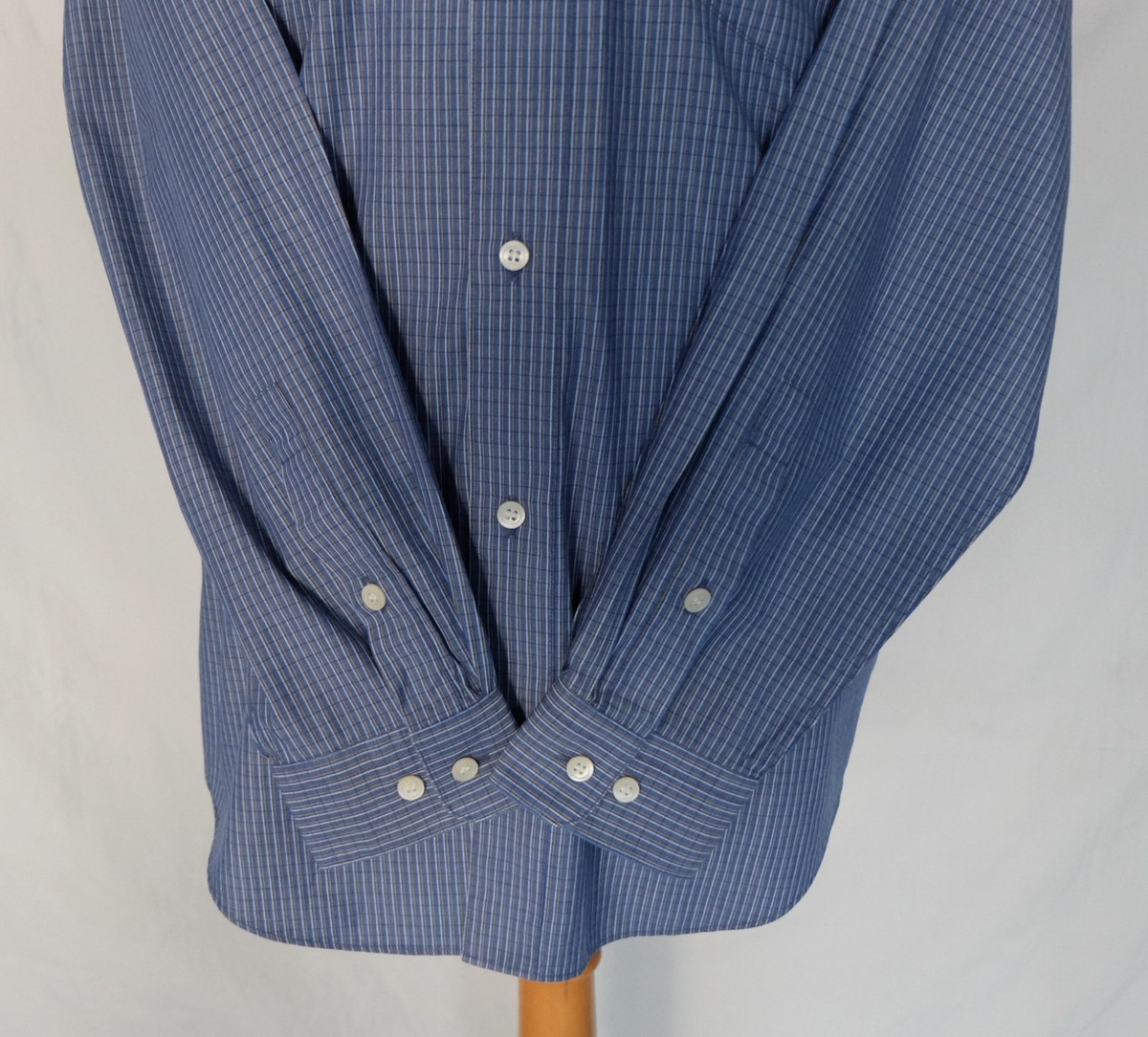 Vintage Issey Miyake Design Studio Check Cotton Button Front Men