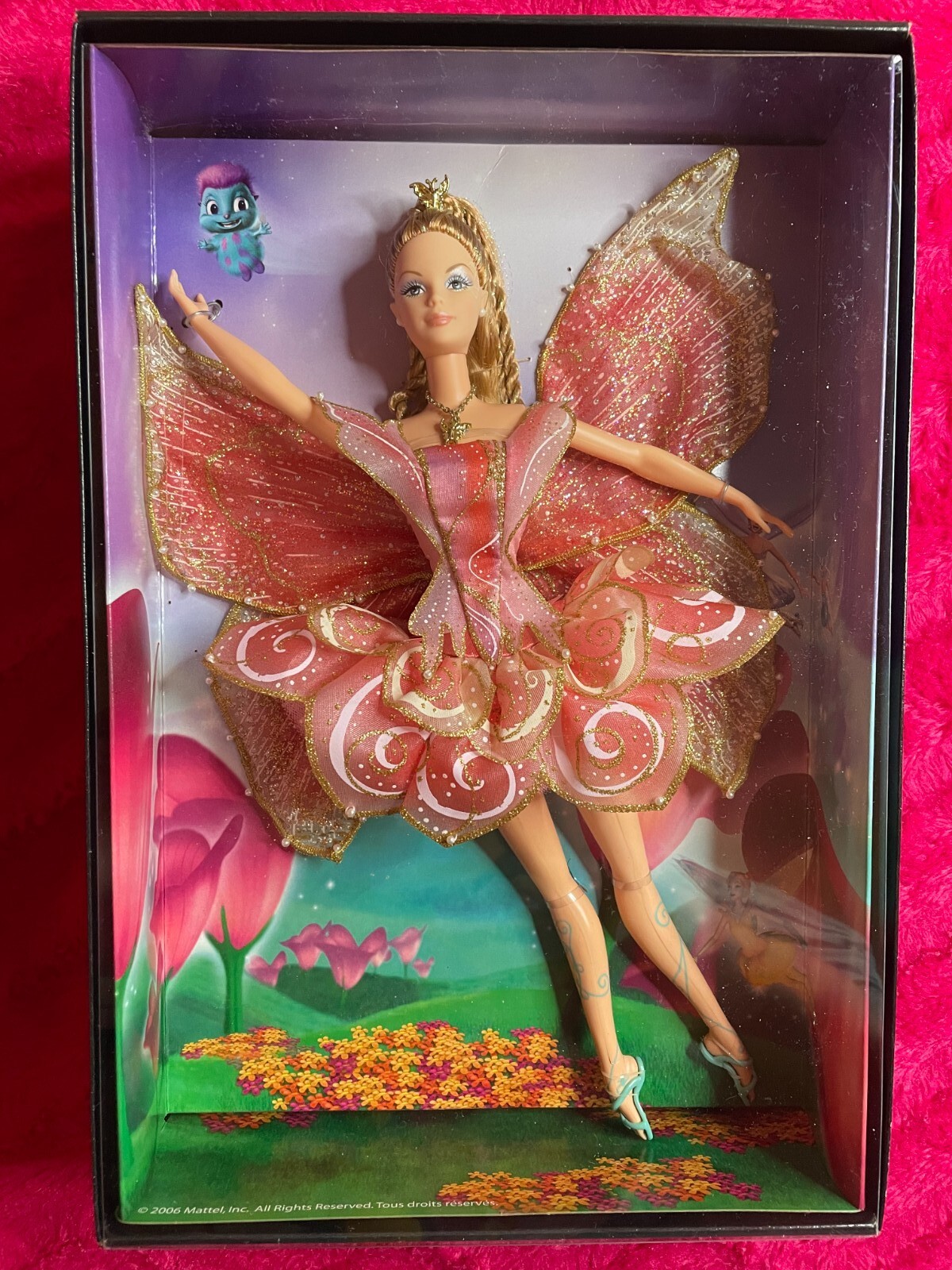 Barbie Live! ELINA Doll in Fairytopia Gold Label 2006 Very Hard To Find