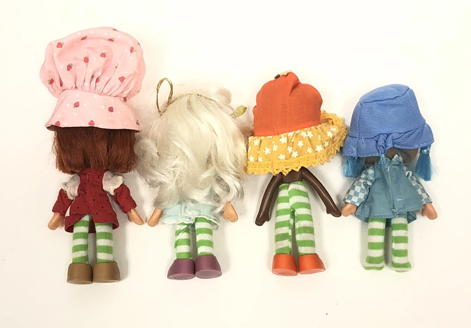 Strawberry Shortcake 30 Aniversario Set 4 Muñecas Originales Estilo Vintage Foto 4 de 4
