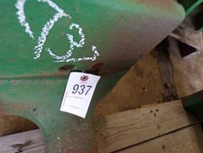 Tractor Parts, 7 John Deere 10/20 Series Slab Weight 2 Starter Brackets, Tag#937