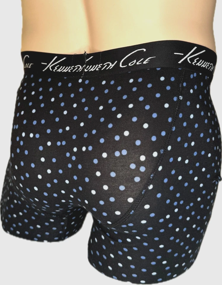 KENNETH COLE REACTION Para hombres Algodón Boxer BREVE Talla M Ropa Interior Azul Marino Foto 3 de 3