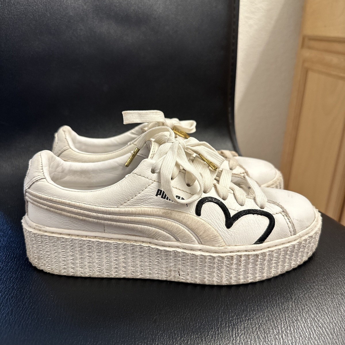 Puma Shoes Puma Rihanna Creepers Mujer Blanco Puma Fenty By