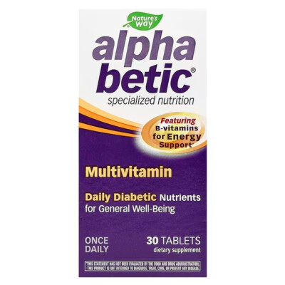 Alpha Betic Alpha Betic Multi-Vit - 30 Capsules
